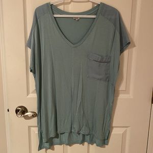 KISMET Short sleeve blouse sea foam